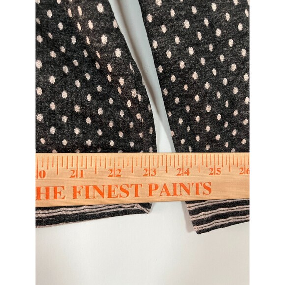 Soma Reversible Double Knit Pajamas Large 2 in 1 Shorts Long Sleeve Pink Gray - Picture 7 of 16